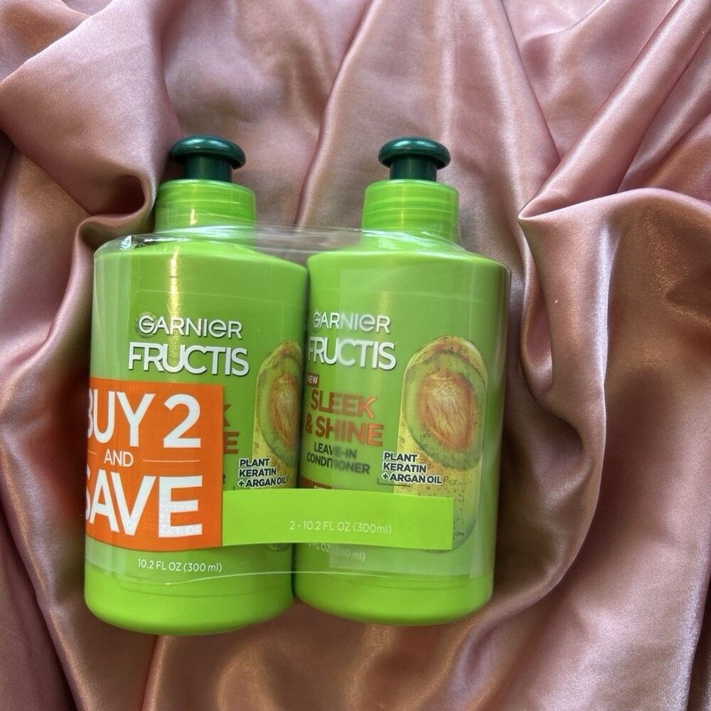 Garnier Fructis Sleek & Shine Intensely Smooth Leave-In Condition. Cream 2-10.2